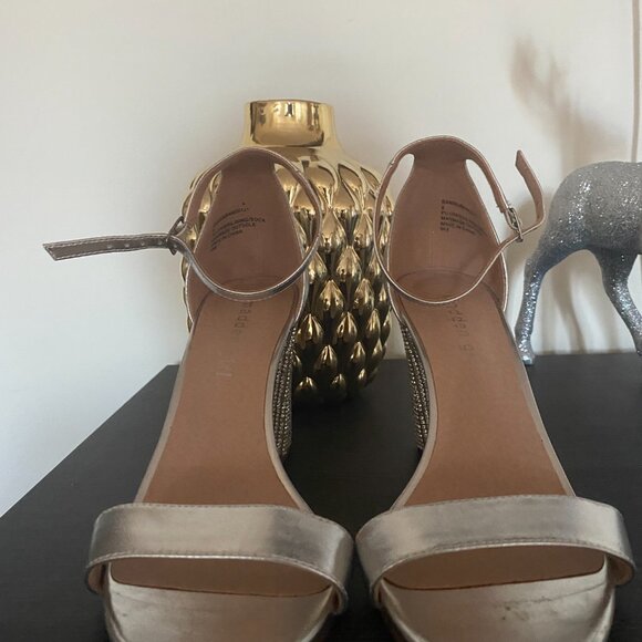 Madden Girl Sparkly Silver Heel - Picture 2 of 4